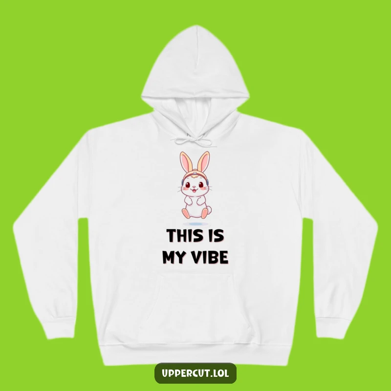 Funny Rabbit Boxer Hoodie: Cozy and Playful Gift for a Laugh!