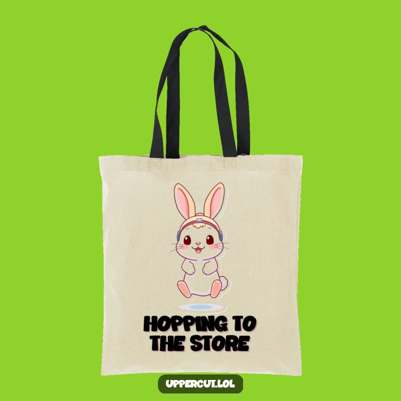 Funny Rabbit Boxer Tote Bag: Carry Your Playfulness with this Hilarious Gift!